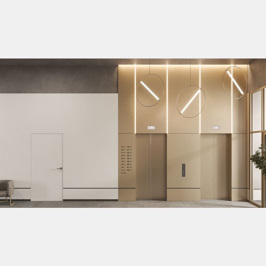 3-к. квартира, 93,1 м², 17/18 эт.