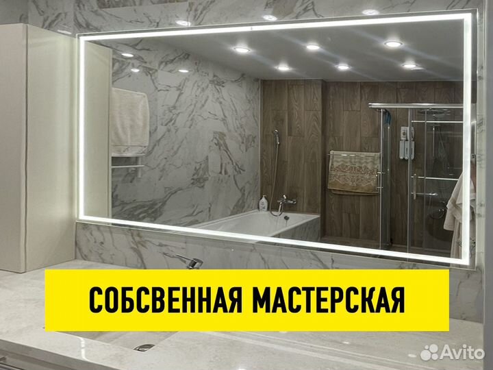 Изготовление зеркал / зеркало с подсветкой