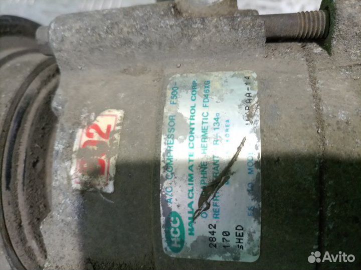 Компрессор кондиционера Hyundai Sonata 2 Y3 C4CM
