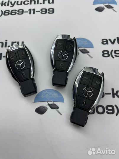 Ключ Мерседес рыбка (Mercedes) Программирование