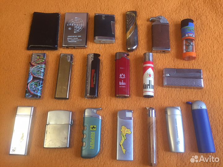 Зажигалка, пепельница, портсигар винтаж