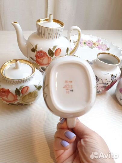 Предметы сервизов лфз, Вербилки