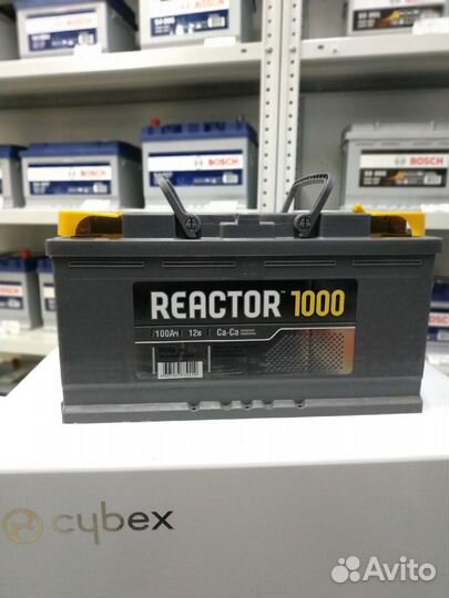 Аккумулятор 100Ah Reactor 1080A прямая полярность
