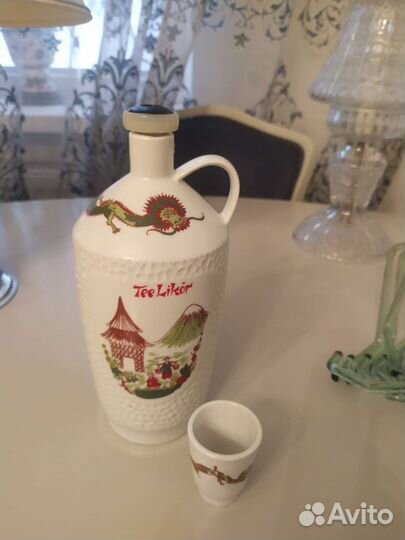 Бутылка от ликёра гдр