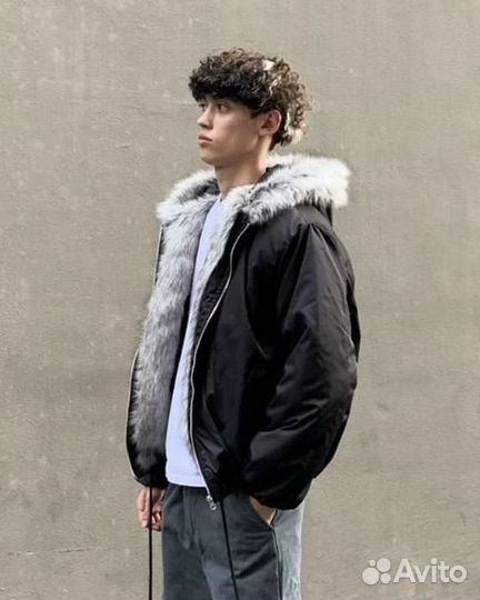 Бомбер Faux Far Cap Bomber