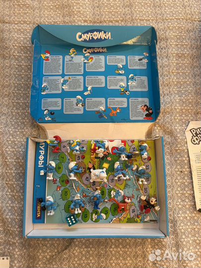 Смурфики из ленты полный набор