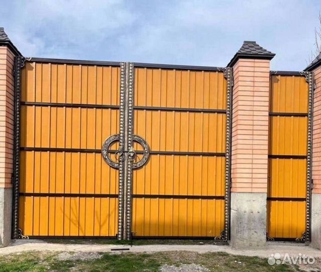 Ворота кованные