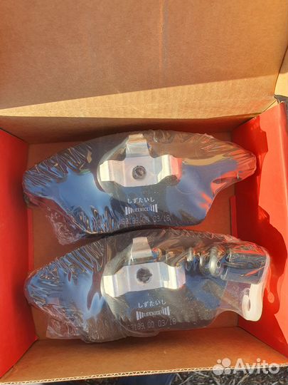 Колодки тормозные передние Volkswagen polo