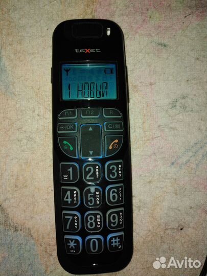 Телефон texet новый