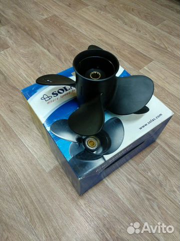 Винт гребной 4х10x14 Mercury, Tohatsu, Honda