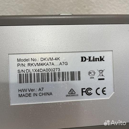 KVM переключатель dkvm-4K