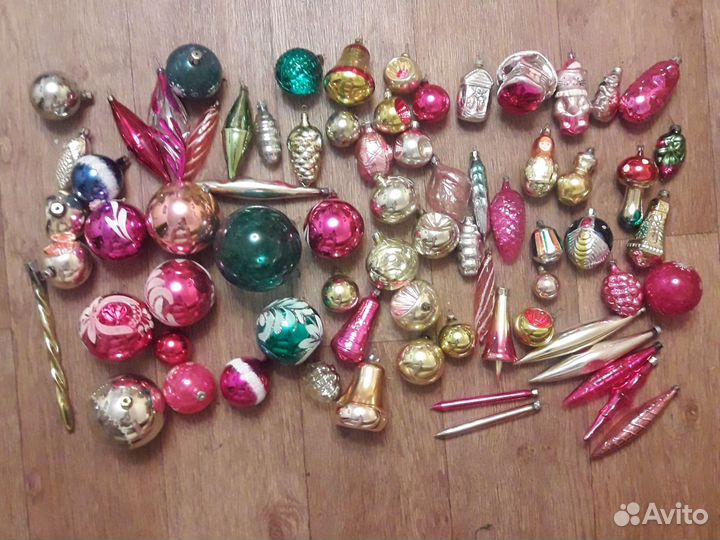 Елочные игрушки СССР