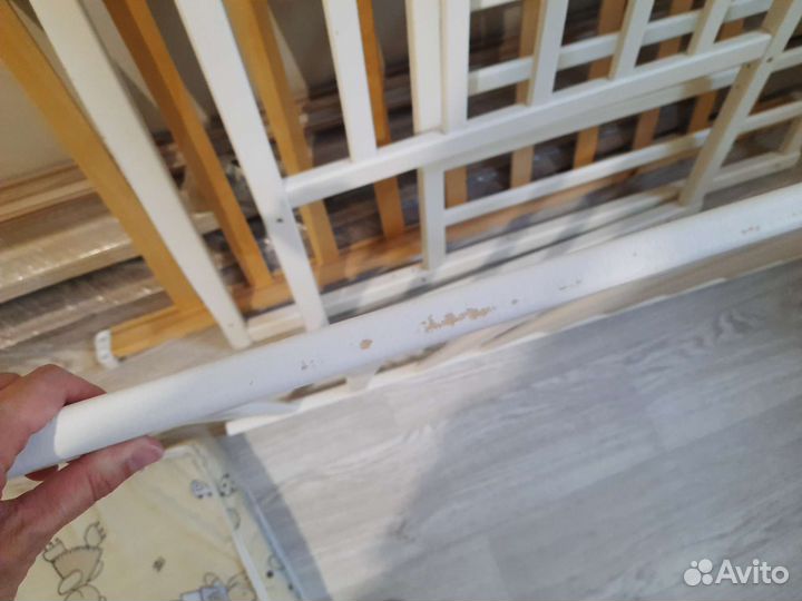 Кровать качалка детская для новорождённых