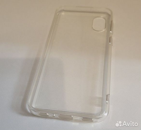 Чехол для Samsung Galaxy A03 Core прозрачный