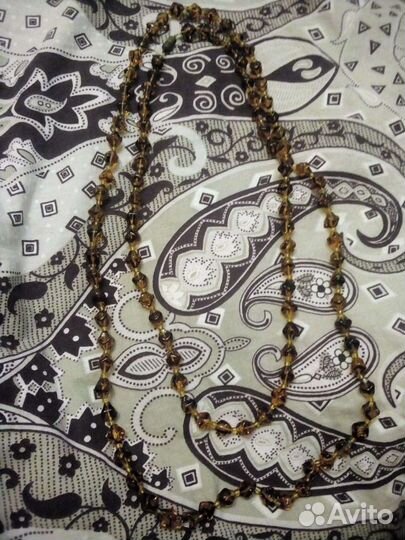 Янтарные бусы СССР