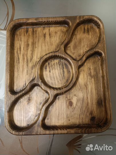 Менажница из дерева