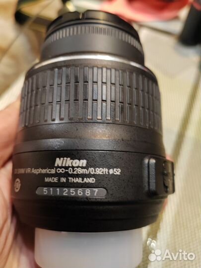 Объектив Nikon 18-55mm идеальное состояние