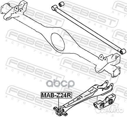 Сайлентблок задн рычага MAB-Z24R MAB-Z24R Febest