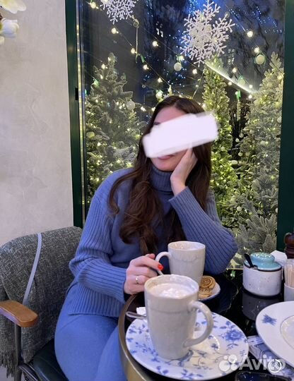 Вязаный костюм S - M