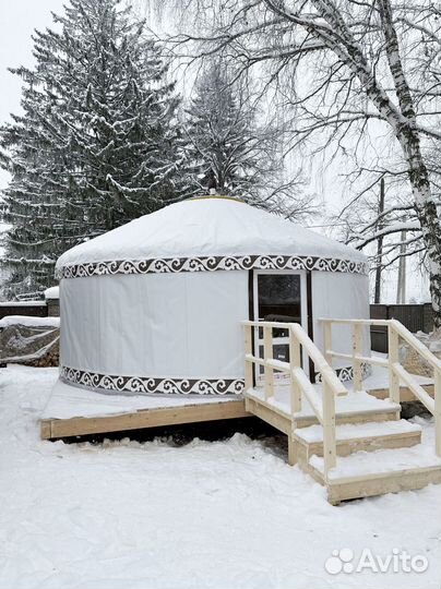 Юрта для глэмпинга