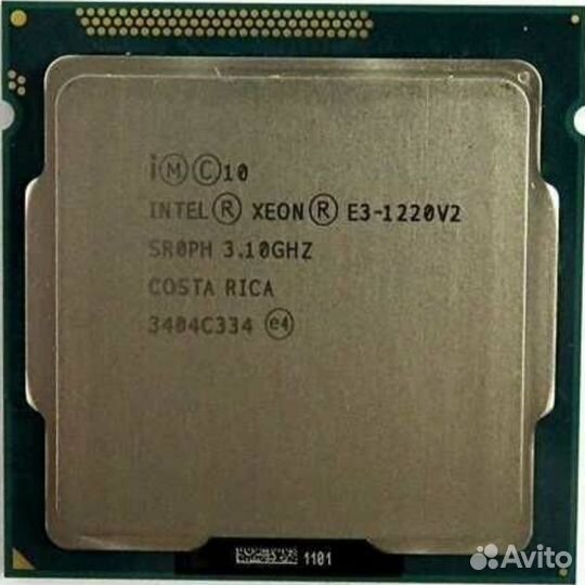 Процессор Intel Xeon e3 1220 v2