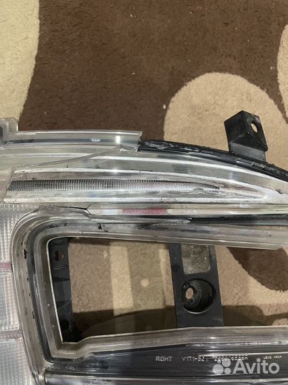 Противотуманные фары Renault Kaptur