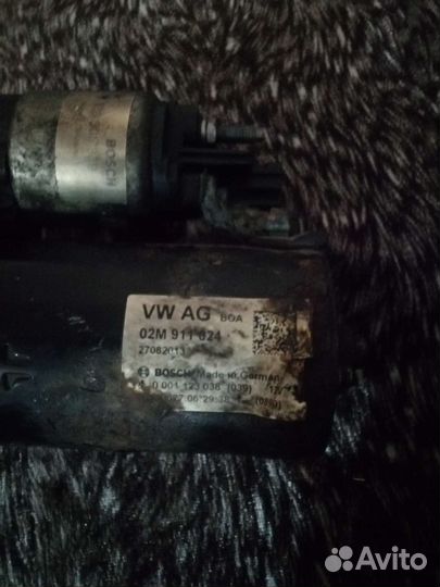 Стартер фольцваген транспортёр