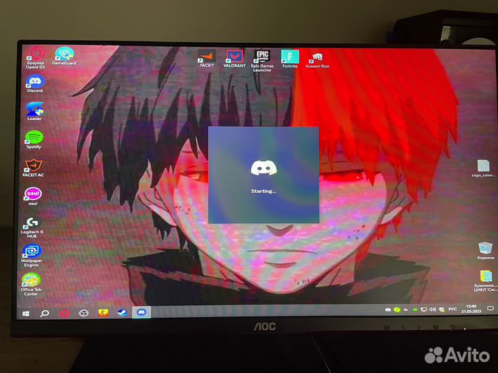 Игровой Монитор aoc 24G2/BK (24 дюйма)