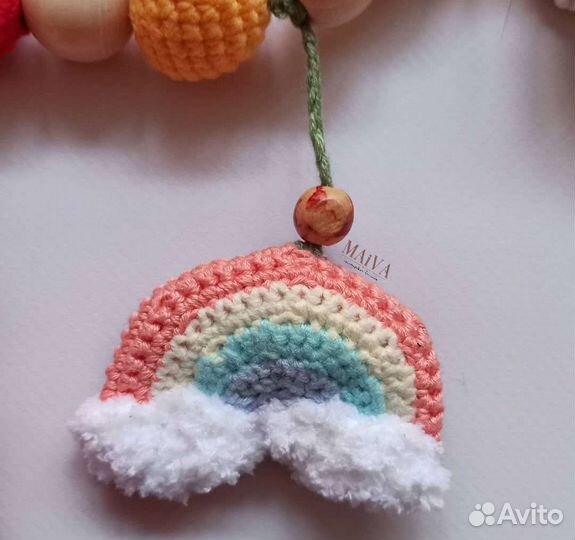 Растяжка на коляску ручная работа