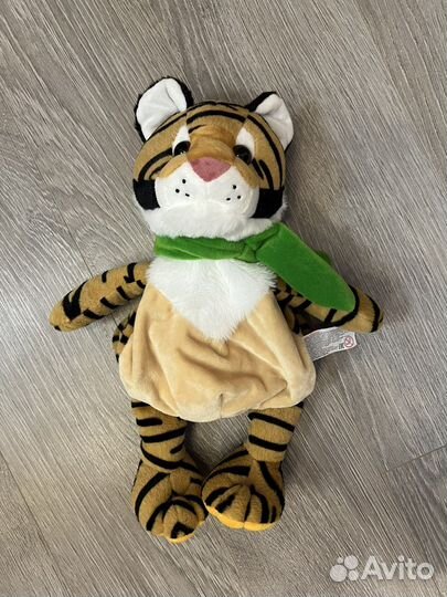 Мягкая игрушка тигр на молнии