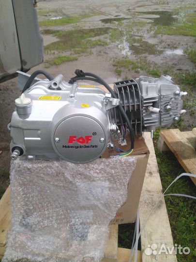 Двигатель в сборе (125) для питбайка, Альфы