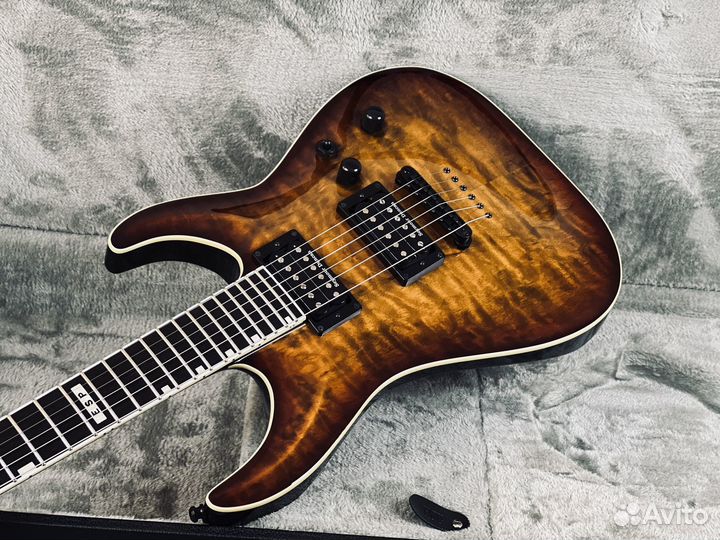 Like NEW ESP E-II Horizon NT-II Tiger Eye Sunburst