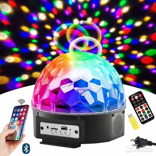 Светодиодный диско-шар LED Magic ball light