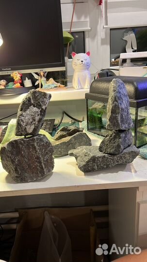 Камни для аквариума, гранит