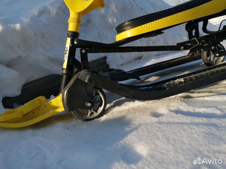 Снегокат с колёсами (от 3-7 лет)