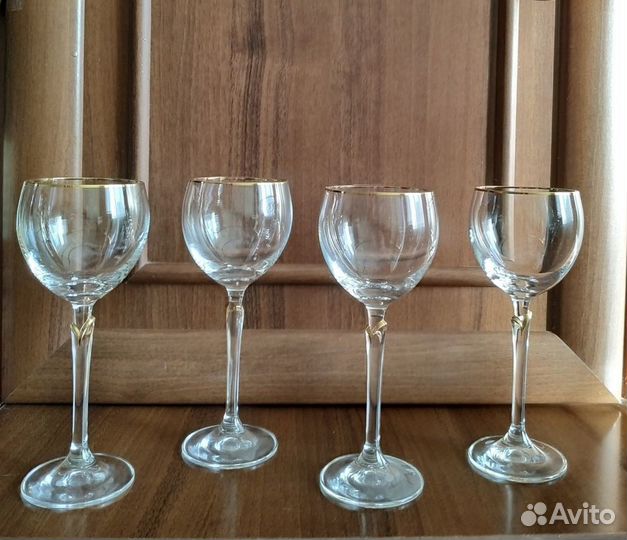 Бокалы для вина 190 мл. 4шт. Crystallite Bohemia