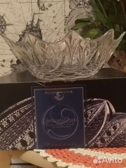 Ваза хрусталь