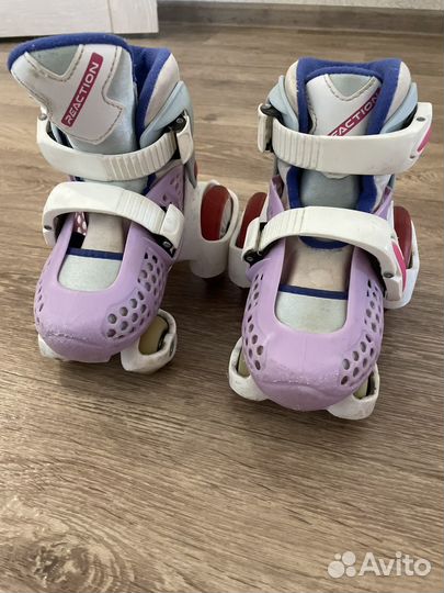 Роликовые коньки детские раздвижные