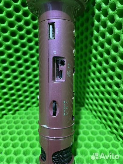 Блютуз колонка в виде микрофон wster ws2811