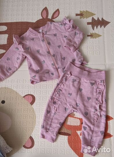 Большой пакет одежды 0-6 мес