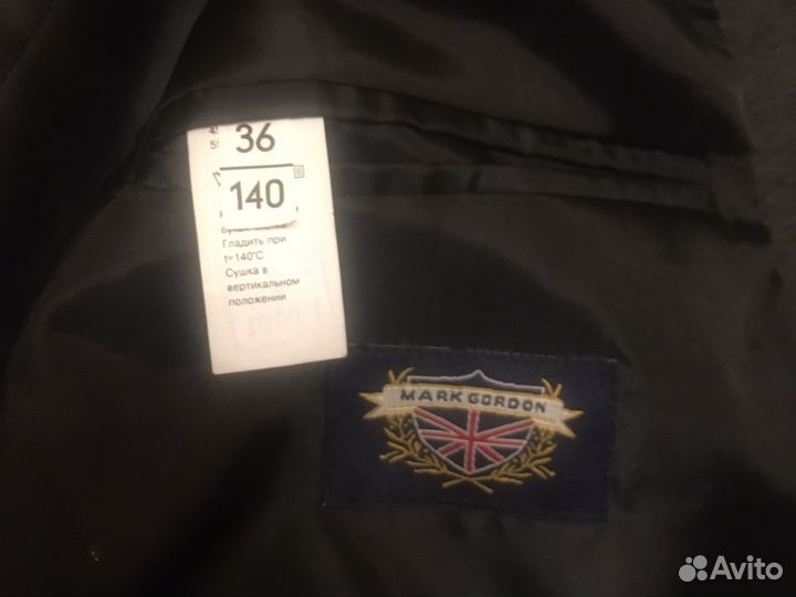 Школьный пиджак новый