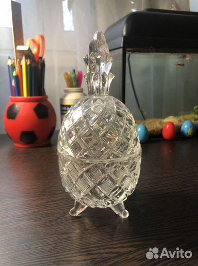 Икорница стеклянная