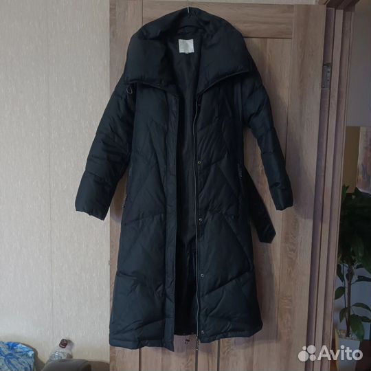 Пуховик пальто женское frawless sela длинное