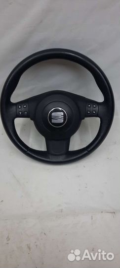 Кожаный руль seat altea 2004-2015