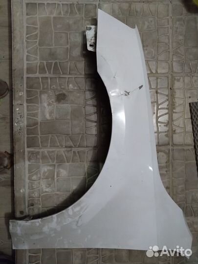 Крыло левое Skoda Octavia A7 2018-2020 б/у, битое
