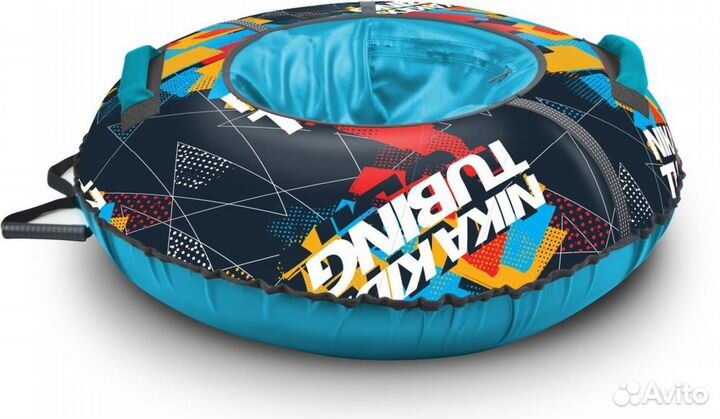 Тюбинг ватрушка Ника бабочки 85 см