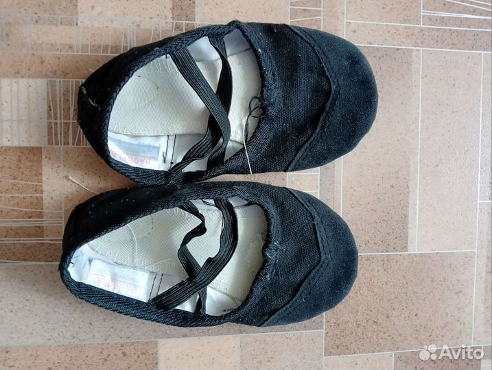 Балетки для танцев детские