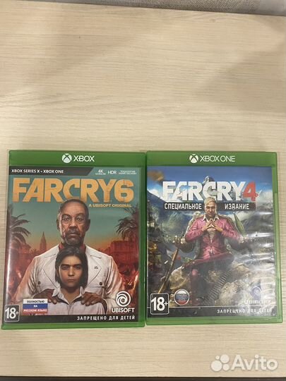 Игры Far Cry 6 и Far Cry 4 на Xbox One