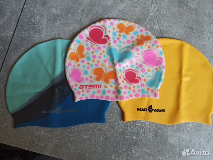 Шапка для плавания взрослая