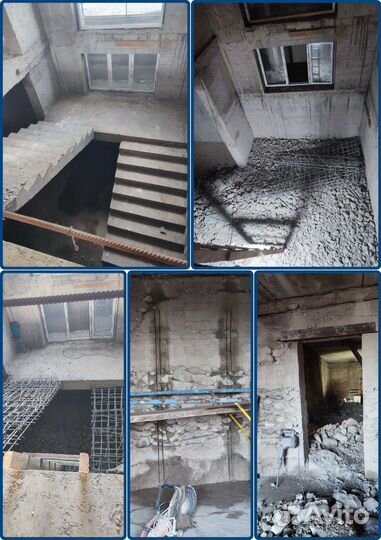 Алмазное бурение отверстий и резка